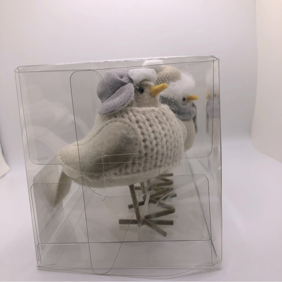 2023 Featherly Friends: Flock of 3 mini birds in neutrals (Wondershop Target) - Picture 3 of 5